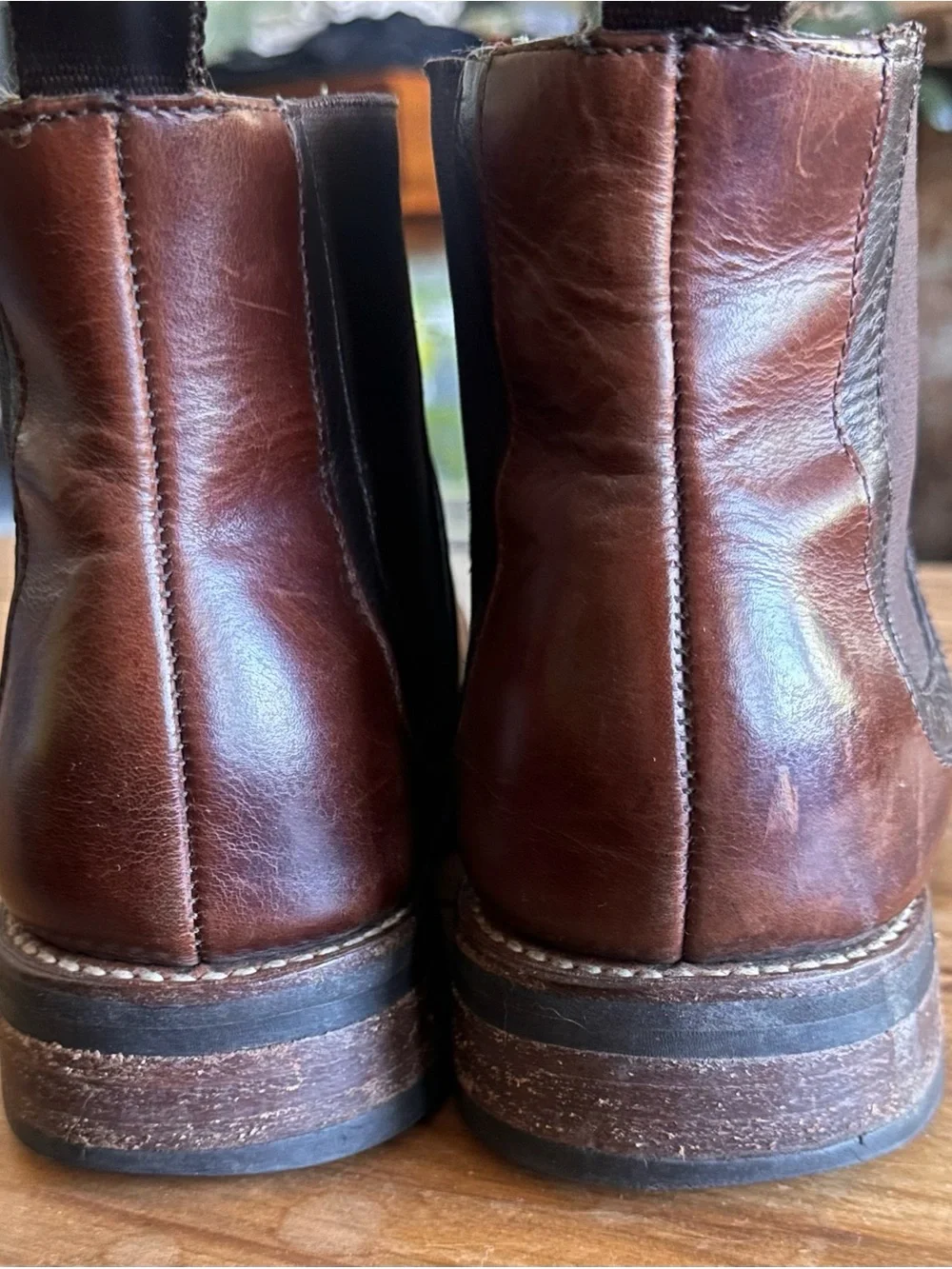 Thursday Men's Brown Leather Chelsea Boots